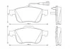 <strong>JURID FIAT Тормозн.колодки передн.Alfa Romeo 159 05- Jurid 573173J (фото 1)</strong>