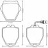 <strong>JURID Тормозные колодки перед. (с пр. датч.) AUDI A6/S6 97-05 VW Passat 00-05, Phaeton 02- Jurid 573208J (фото 1)</strong>