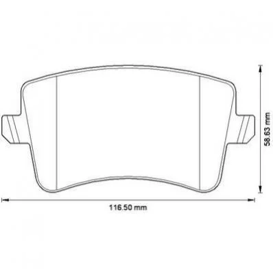<strong>JURID Тормозные колодки задн. AUDI A4,A5,Q5 07- Jurid 573259J (фото 1)</strong>