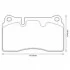 <strong>Гальмівні колодки пер. VW Touareg 02- (brembo) Jurid 573296J (фото 1)</strong>
