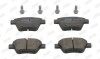 VW Тормозные колодки задн.Audi A1,3,Seat,Skoda Octavia,SuperB,Yeti,Caddy III,Golf VI,Touran 06- Jurid 573312JC (фото 3)