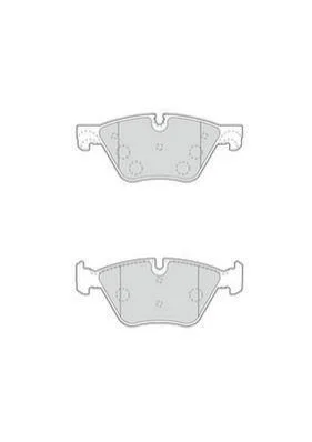 <strong>JURID BMW Тормозные колодки передн.5 F10 518d-528i 11- Jurid 573364J (фото 1)</strong>