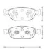 <strong>Гальмівні колодки пер. Audi A6/A8 10- (ATE) Jurid 573381J (фото 1)</strong>