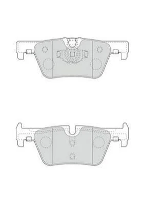 <strong>Гальмівні колодки зад. BMW 1 (F20)/3 (F30/F31/F80) 11-19 (Bosch) Jurid 573401J (фото 1)</strong>