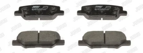 Колодки гальмівні дискові для Audi Jurid 573442J фото товару