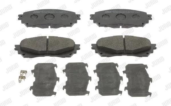 <strong>Гальмівні колодки пер. Mazda 6 12- (Akebono) Jurid 573444J (фото 1)</strong>