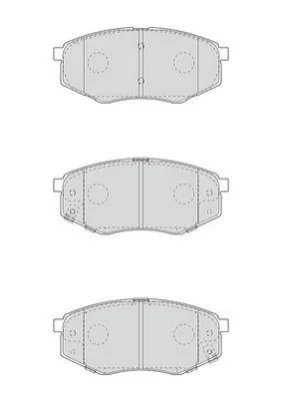 <strong>Колодки гальмівні дискові Jurid 573454J (фото 1)</strong>