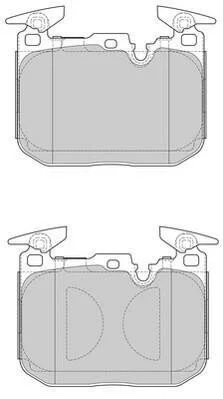 <strong>Гальмівні колодки пер. BMW 1 (F20)/3 (F30/F31/F80) 11-19 (Brembo) Jurid 573602J (фото 1)</strong>
