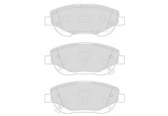 <strong>JURID TOYOTA Гальмівні колодки передн. Avensis 08- Jurid 573631J (фото 1)</strong>