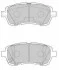 <strong>Гальмівні колодки пер. Swift 10- (TRW) Jurid 573648J (фото 1)</strong>
