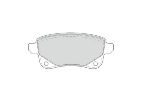 Колодки гальмівні дискові для Hyundai, KIA Jurid 573660J фото товару
