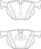 <strong>JURID Тормозные колодки задн. BMW E90 E60 E70 2,0-3,0 Jurid 573744J (фото 1)</strong>
