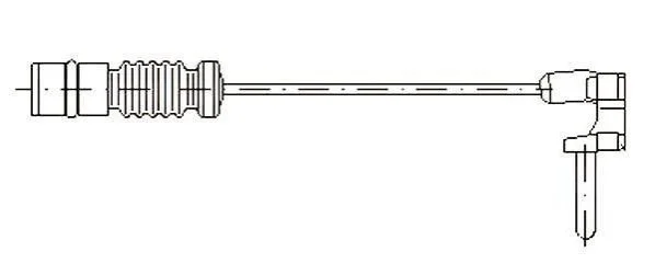 <strong>JURID Датчик тормозных колодок DB W123/126 -85 Jurid 581332 (фото 1)</strong>