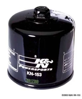 Фільтр оливи для K&N KN153 фото товару