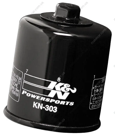 <strong>Фільтр оливи K&N KN303 (фото 1)</strong>