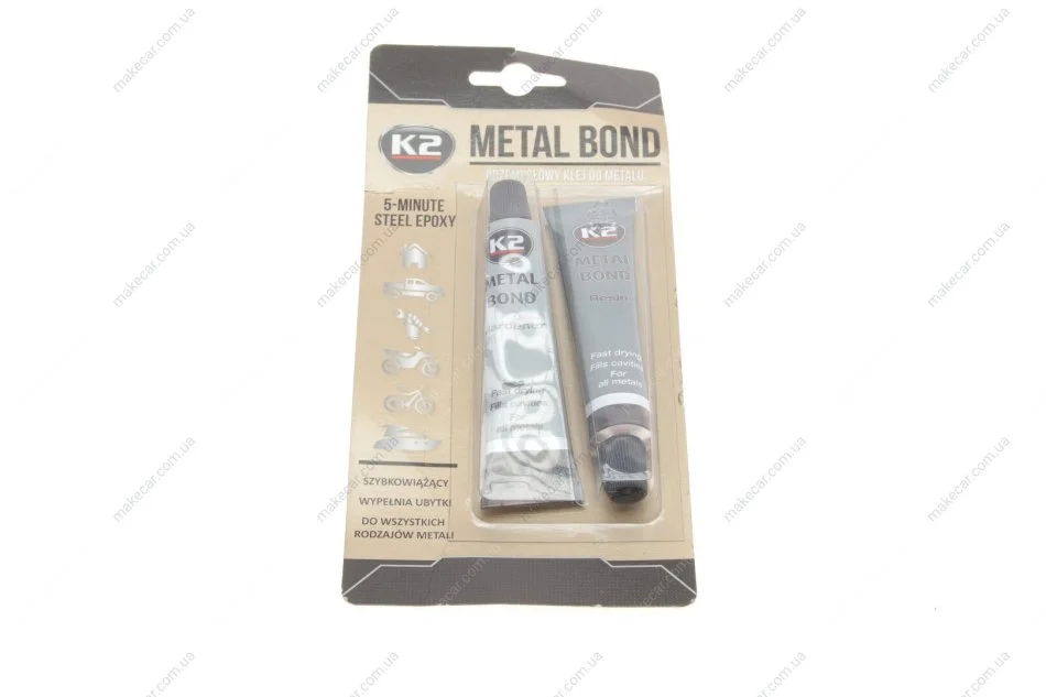 <strong>Епоксидний двокомпонентний клей / BOND METAL BOND 56,7G K2 B116 (фото 1)</strong>