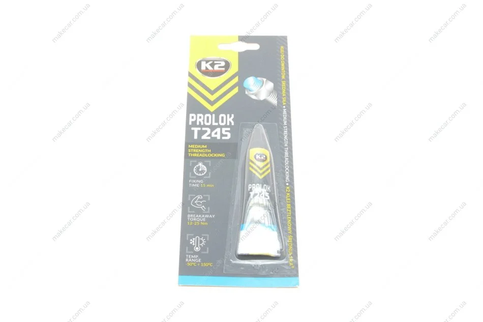 <strong>Клей (фіксатор) різьбових з\'єднань / BOND PROLOK W243 MEDIUM STRENGTH 6ML K2 B150 (фото 1)</strong>