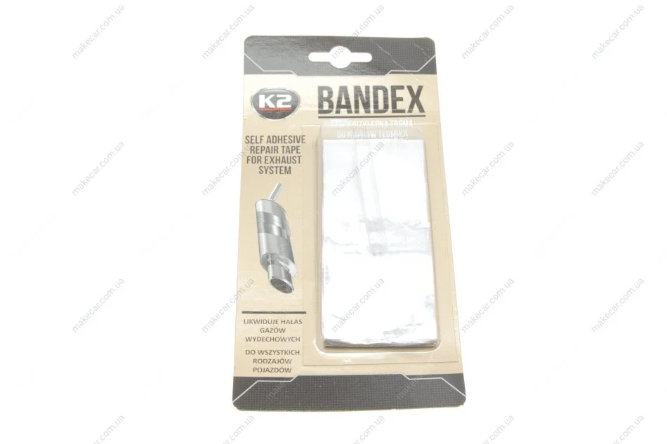 <strong>Стрічка для ремонту глушника / BOND BANDEX 100CM K2 B305 (фото 1)</strong>