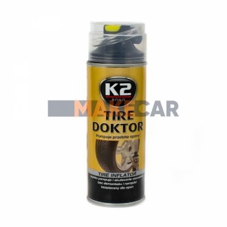 Засіб для аварійної герметизації (вулканізації) шин / BOND TIRE DOKTOR 400ML K2 B310