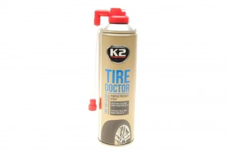 Засіб для аварійної герметизації (вулканізації) шин / BOND TIRE DOKTOR 500ML для K2 B311 фото товару