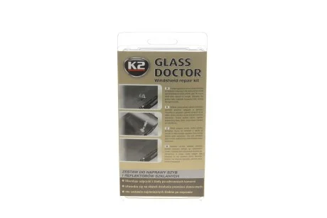 Набір для ремонту вітрового скла та фар / BOND GLASS DOCTOR 0,8ML для K2 B350 фото товару
