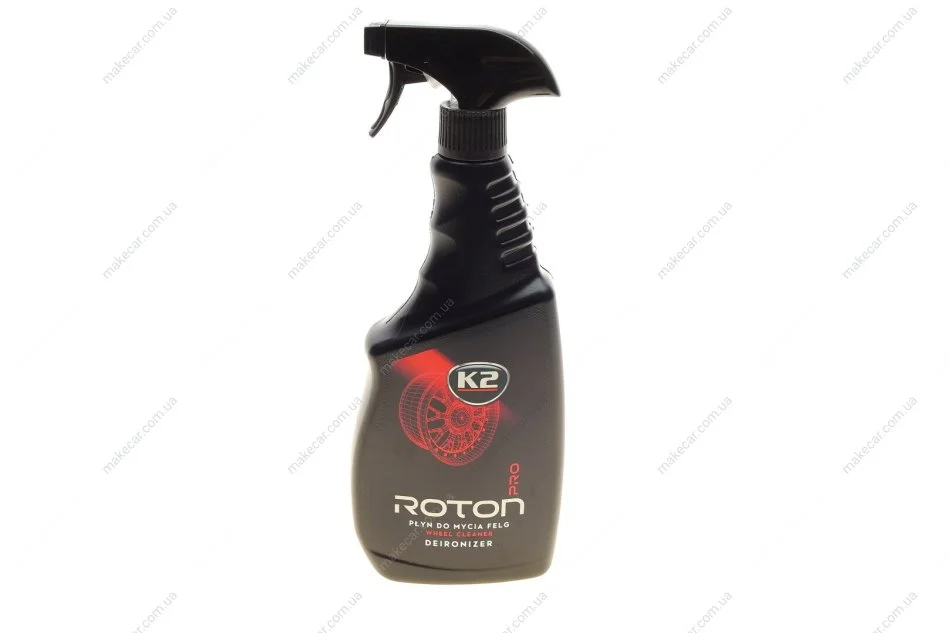 <strong>Гель для миття дисків та ковпаків автомобіля / WHEEL CLEANER ROTON PRO 750ML K2 D1002 (фото 1)</strong>