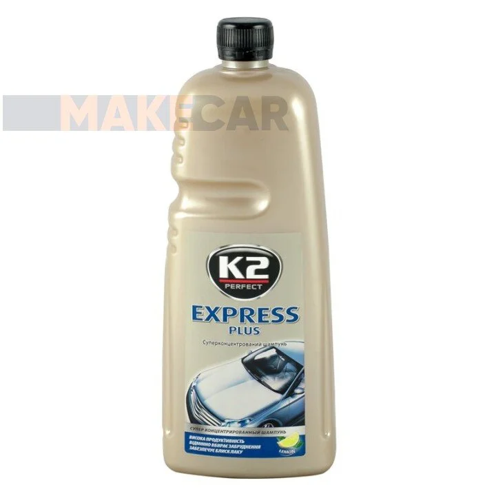 <strong>EXPRESS PLUS 1L Шампунь з воском (жовтий) K2 EK1410 (фото 1)</strong>