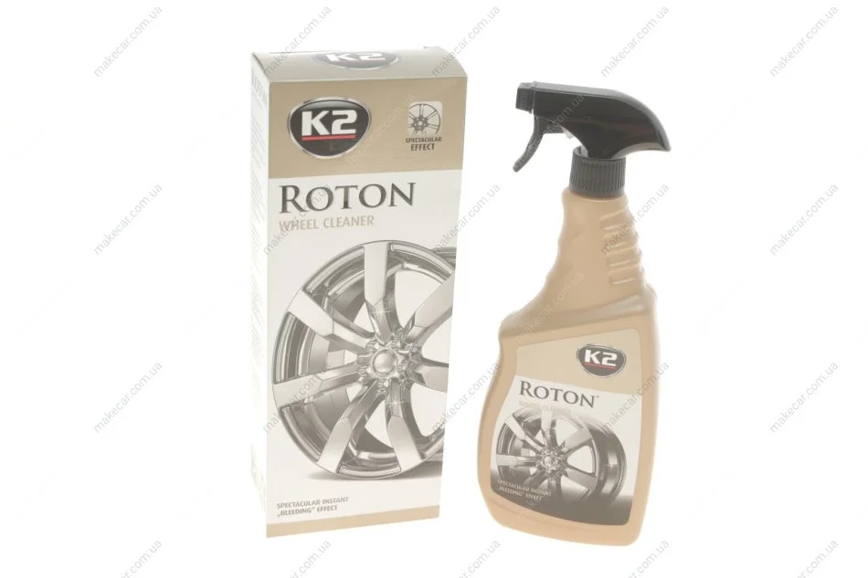 <strong>Очисник (засіб для миття) дисків та ковпаків автомобіля / ROTON WHEEL CLEANER 700 ML K2 G1671 (фото 1)</strong>