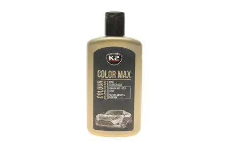 Поліроль восковий для кузова відтіняючий чорний/ COLOR MAX BLACK 250ML для K2 K020CAN фото товару