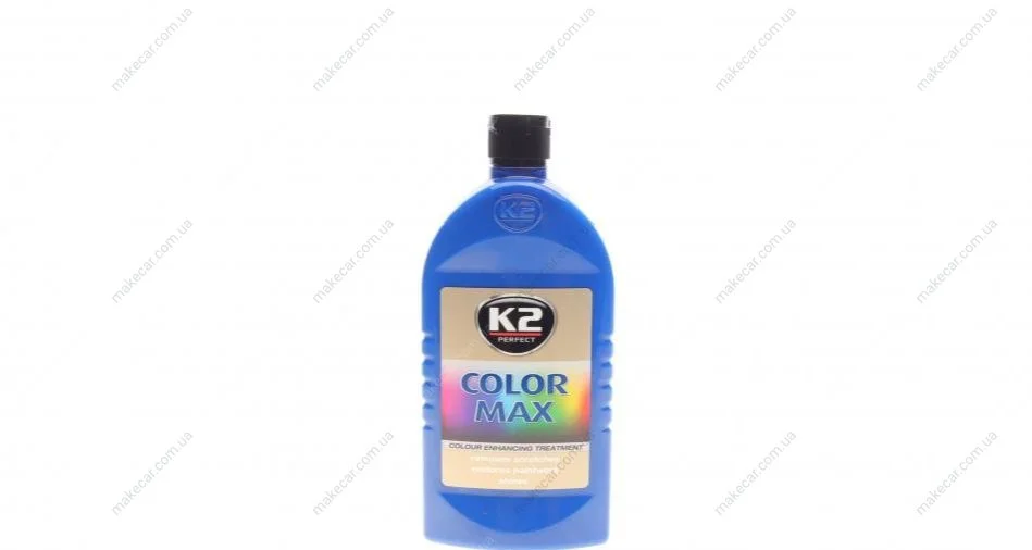 <strong>Поліроль восковий для кузова відтіняючий синій / PERFECT COLOR MAX BLUE 500ML K2 K025NI (фото 1)</strong>