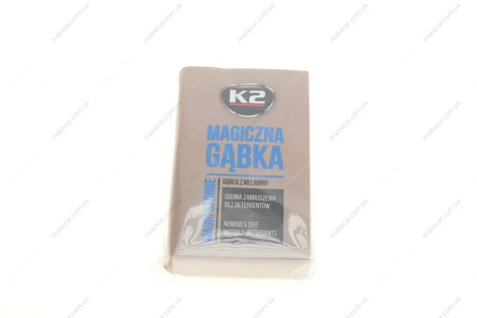 <strong>Губка меламінова для миття К2 Magic Sponge біла K2 K290 (фото 1)</strong>