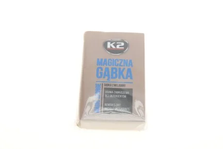 Губка меламінова для миття К2 Magic Sponge біла для K2 K290 фото товару