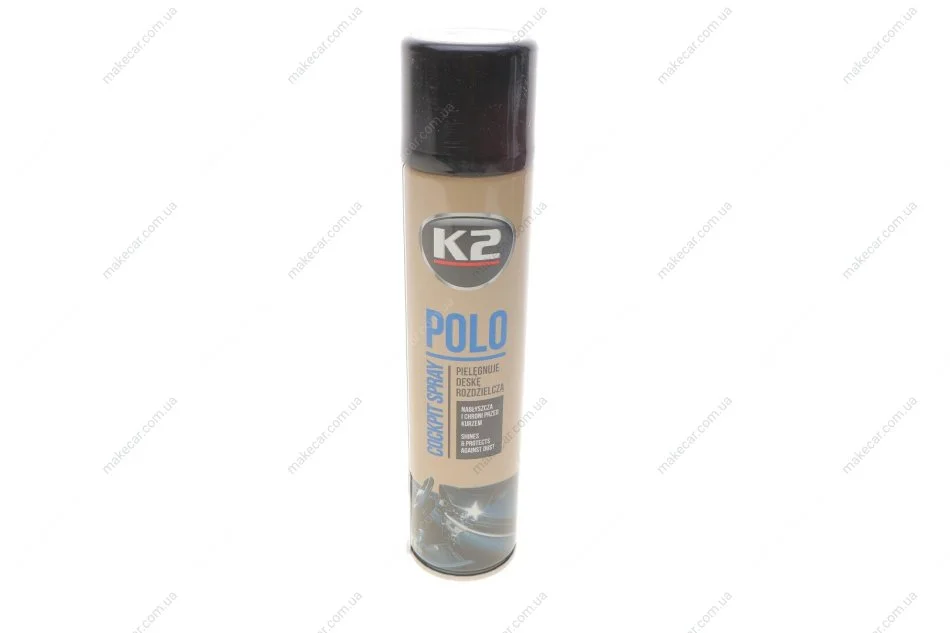 <strong>Поліроль для торпедо "вишня"/ PERFECT POLO COCKPIT SPRAY 300ML CHERRY K2 K403WI (фото 1)</strong>