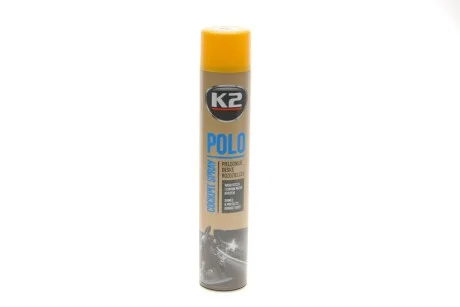 Поліроль для торпедо "персик" / POLO COCKPIT SPRAY 750ML PEACH для K2 K407BR0 фото товару