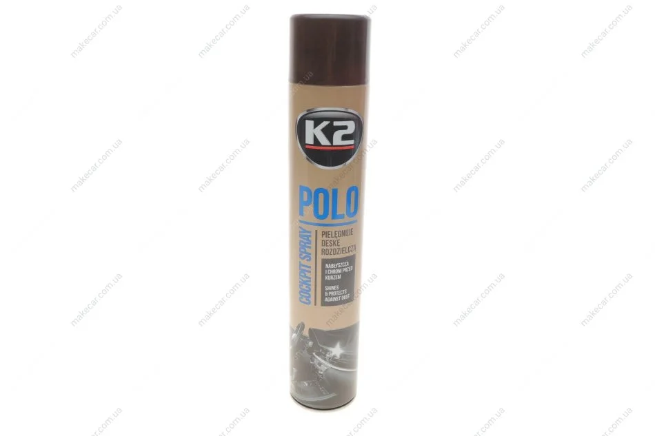 <strong>Поліроль для торпедо "кола"/ POLO COCKPIT SPRAY 750ML COLA K2 K407CO0 (фото 1)</strong>