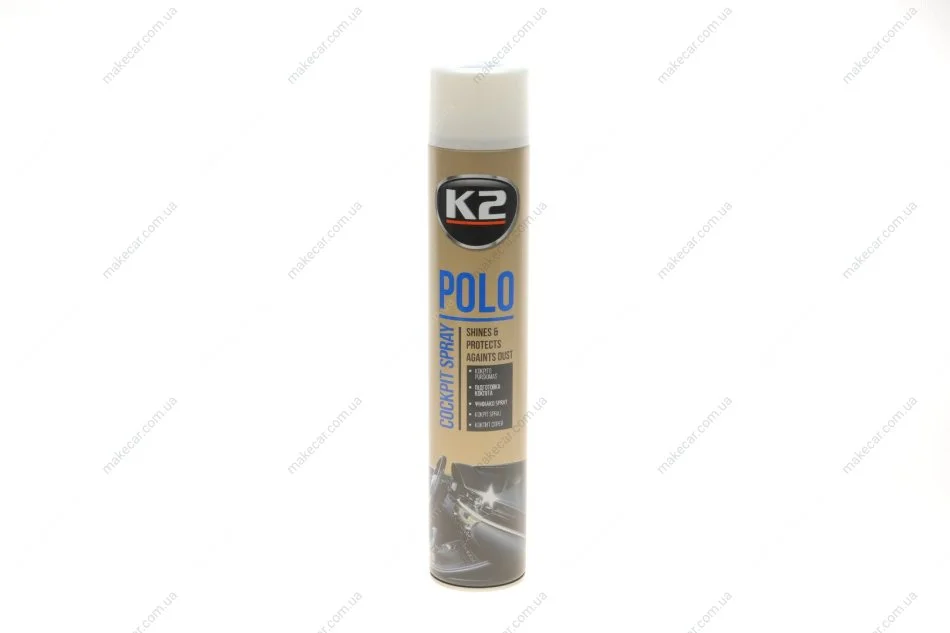 <strong>Поліроль для торпедо "фреш" / PERFECT POLO COCKPIT SPRAY 750ML FRESH K2 K407FR1 (фото 1)</strong>