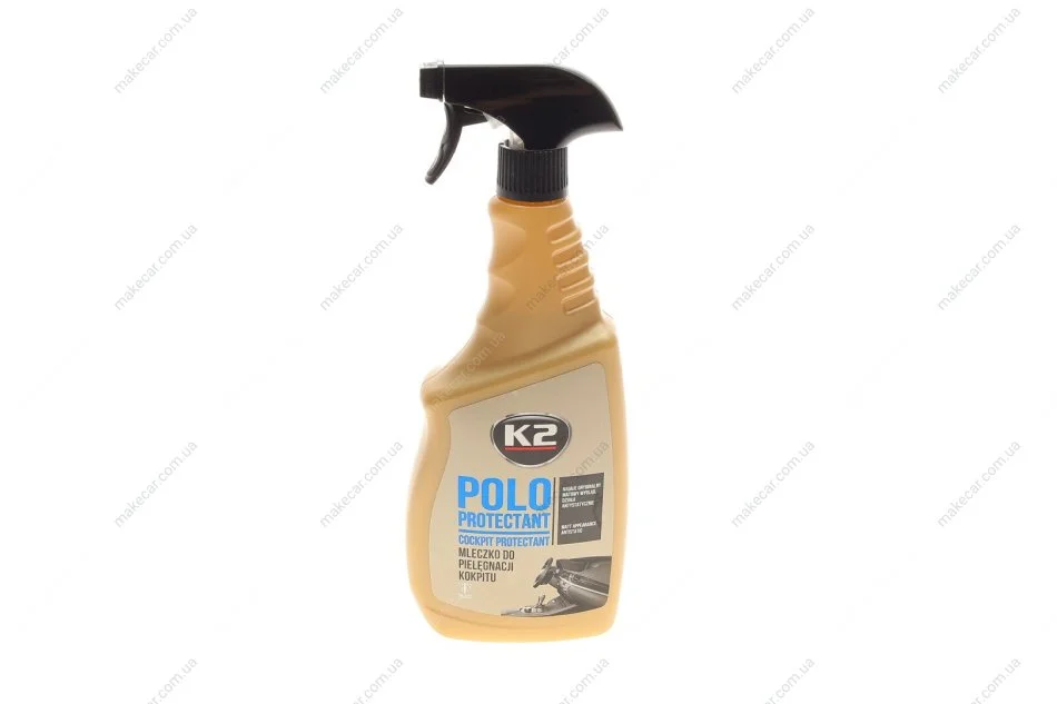 <strong>Поліроль для торпедо "чорний" / POLO PROTECTANT 750ML BLACK K2 K417BL (фото 1)</strong>