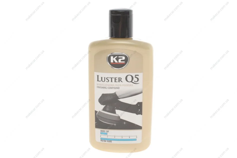 <strong>Супер швидка паста для механічного полірування (блакитна)/ LUSTER Q5 FINISHIND COMPOUND 250G K2 L5200N (фото 1)</strong>