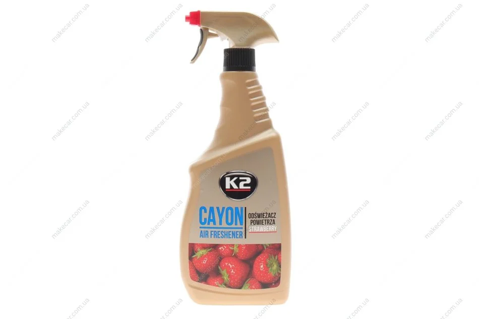 <strong>Універсальний освіжувач повітря "полуниця" / CAYON STRAWBERRY 700ML K2 M115SM (фото 1)</strong>