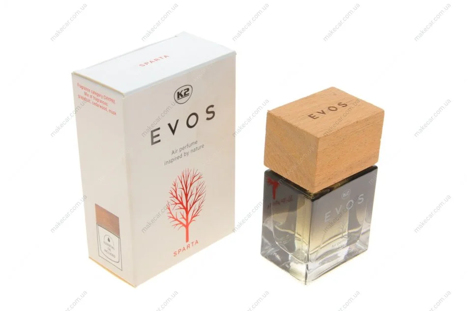 <strong>Освіжувач повітря салону Evos Sparta (50ml) K2 V051 (фото 1)</strong>