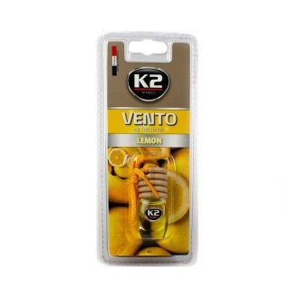 Автомобільний ароматизатор (освіжувач) повітря "лимон", блістер / VINCI VENTO LEMON 8ML K2 V455 фото товару