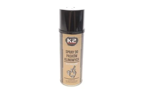 Засіб для змащення клинових ременів / PRO BELT DRESSING 400ML для K2 W126 фото товару