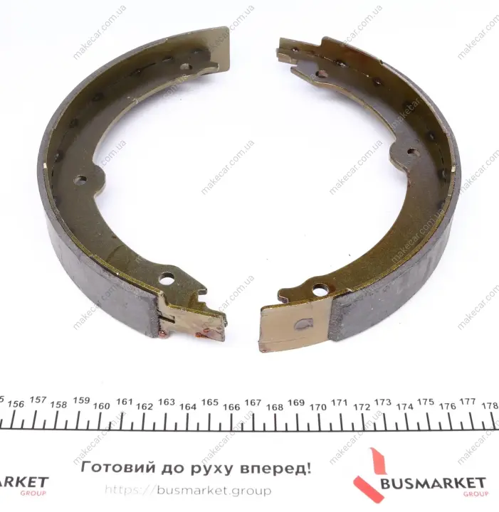 <strong>Комплект гальмівних колодок KAMPOL K-818 (фото 1)</strong>