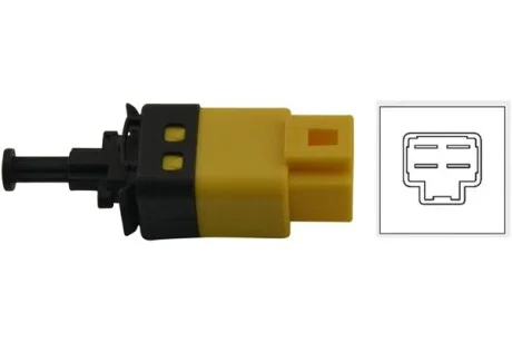 PARTS CHEVROLET Выключатель STOP-сигналов АКПП Aveo 06-, Lacetti 05-, Matiz 05-, Tacuma 00-. для Daewoo, Chevrolet KAVO EBL-1006 фото товару