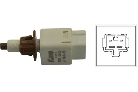PARTS MITSUBISHI Выключатель STOP-сигнала Galant,Lancer,Grandis,Outlander,Pajero III,IV для Mitsubishi, Peugeot, Citroen KAVO EBL-5503 фото товару