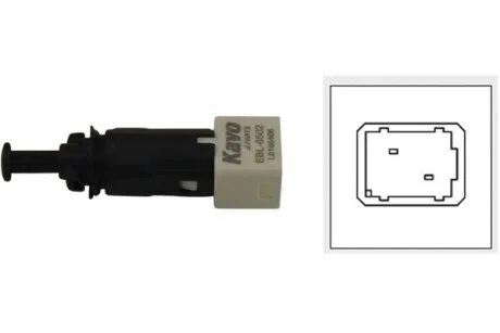 PARTS NISSAN Выключатель STOP-сигналов Interstar,Kubistar,Primastar,Renault Clio II,Laguna II,Kangoo,Master II,Trafic II,Opel Vivaro для Renault, Opel, Vauxhall, Mitsubishi, Nissan KAVO EBL-6502 фото товару