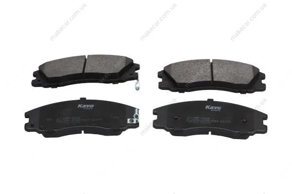 <strong>PARTS HYUNDAI Гальмівні колодки пер. TERRACAN -06 KAVO KBP-3016 (фото 1)</strong>
