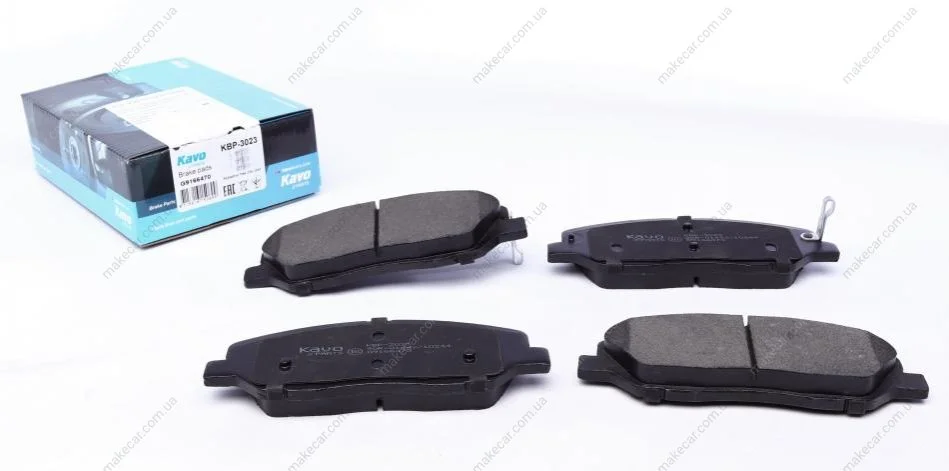 <strong>Гальмівні колодки перед. Hyundai Santa FE 06- (mando) KAVO KBP-3023 (фото 1)</strong>