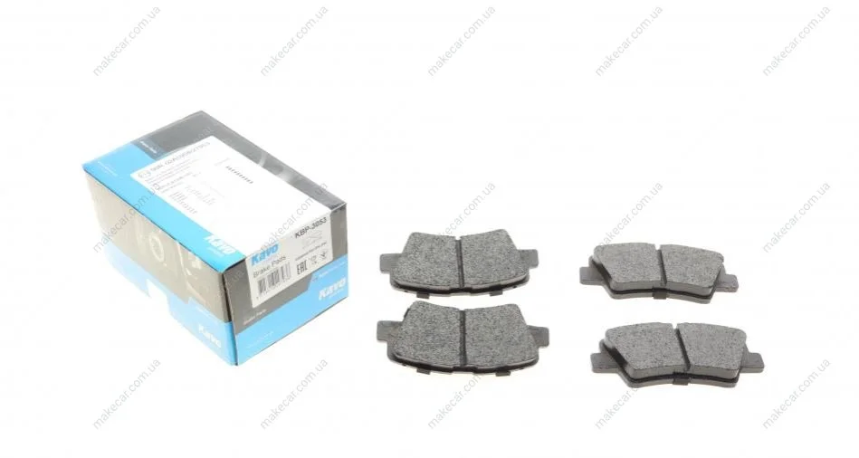 <strong>Комплект гальмівних колодок KAVO KBP-3053 (фото 1)</strong>
