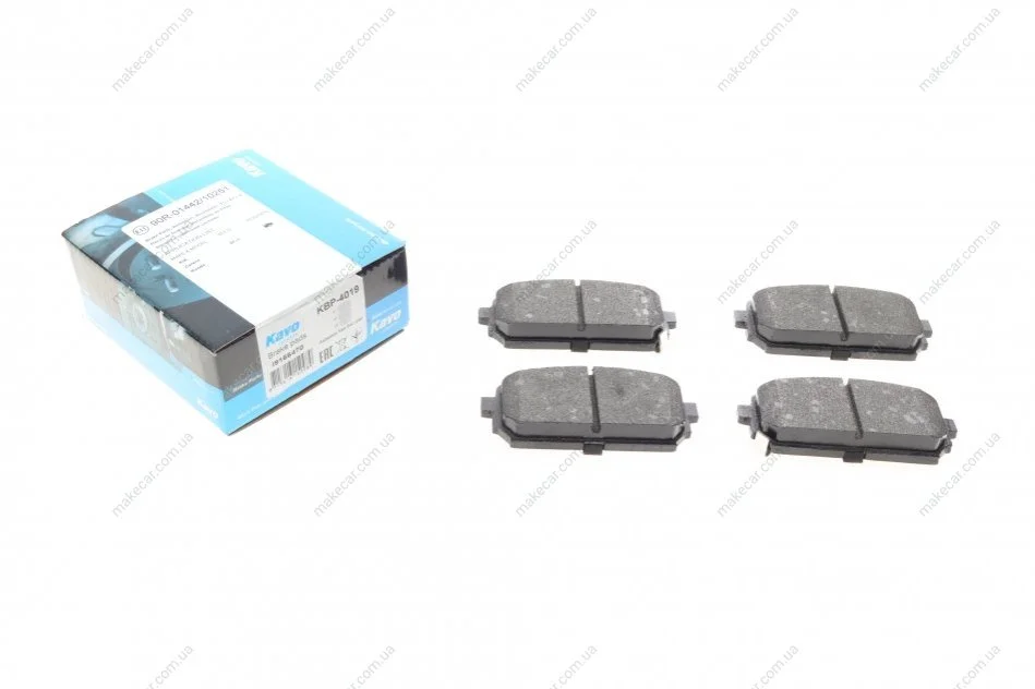 <strong>Гальмівні колодки зад. KIA Carens 07> KAVO KBP-4019 (фото 1)</strong>